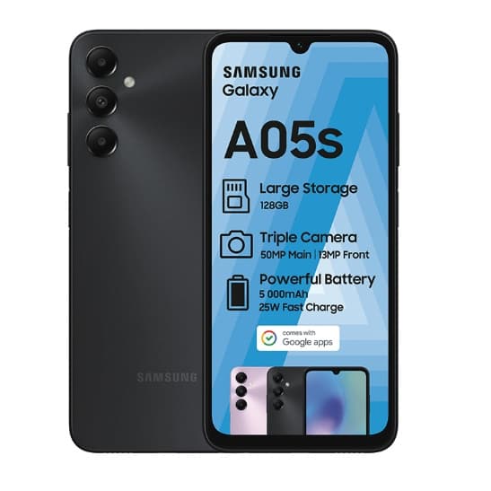 Samsung Galaxy A05s Dual Sim 128GB - Black